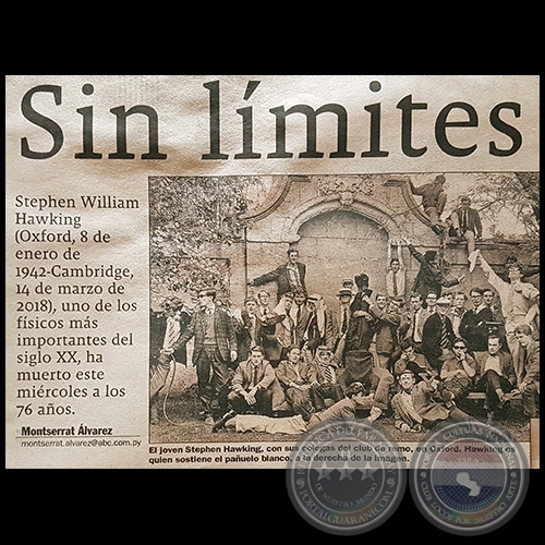 SIN LMITES - Por MONTSERRAT LVAREZ - Domingo, 18 de Marzo de 2018
